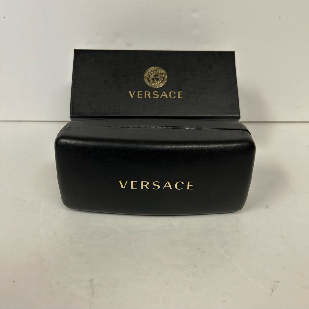 Versace Black Sunglasses Case with box